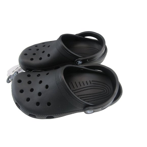 NEW JUNIOR CLASSIC BLACK CLOG - Picture 3 of 15